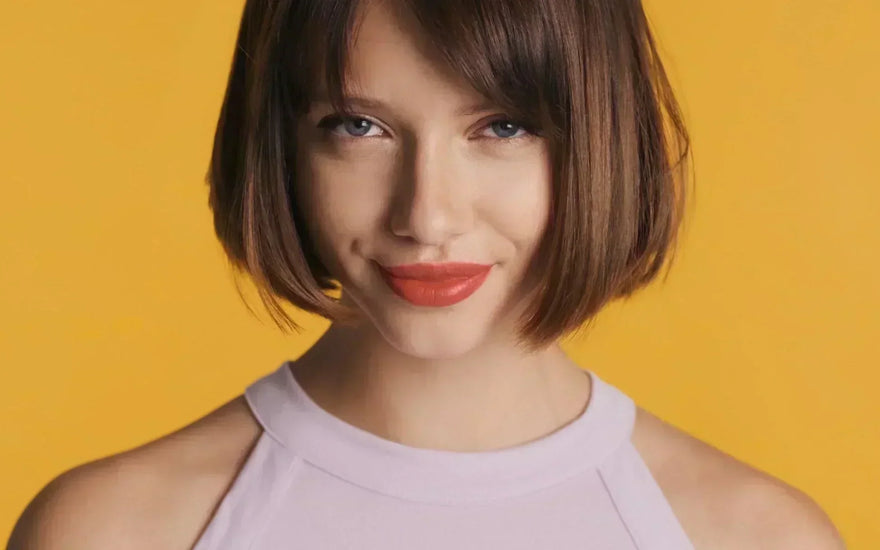 La coupe carrée pour cheveux épais