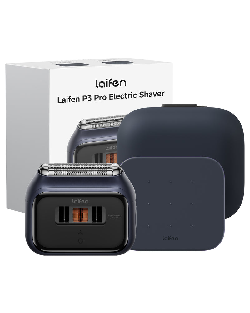 Rasoir électrique Laifen P3 Pro - Collection Bleu Royal