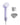 Couleur_Lisse violet 1 buse diffuseuse + 1 buse concentrateur