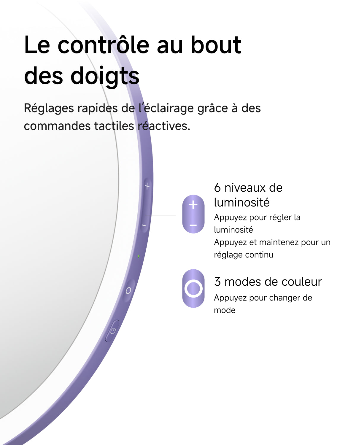 Laifen Glowy Miroir de maquillage
